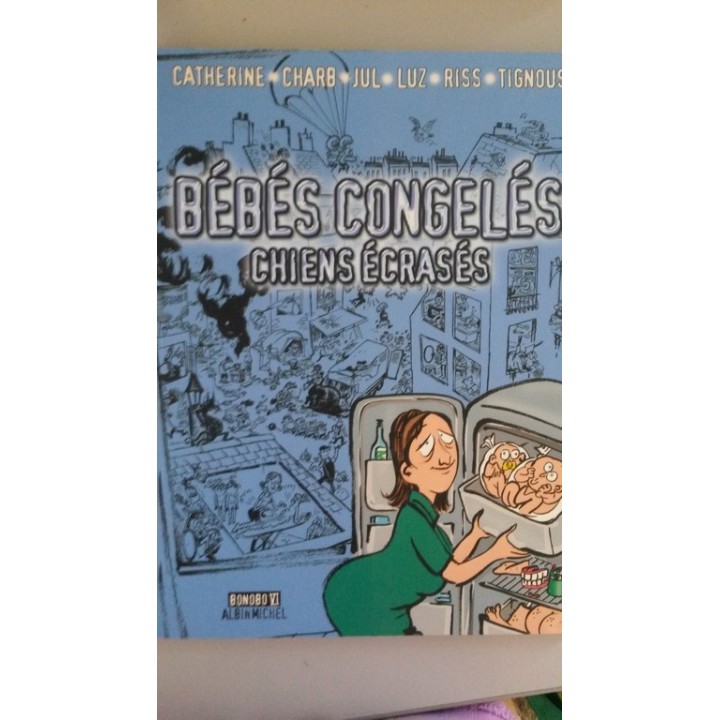 Bébés congelés. Chiens écrasé